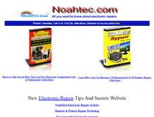 Tablet Screenshot of noahtec.com